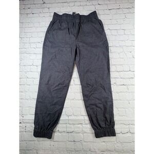 Prana Mantra Jogger Womens M Coal Grey NWT Hemp Blend Stretch Active Pants